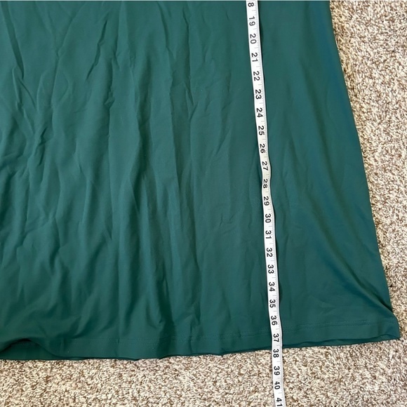 Eddie Bauer DK Evergreen Green Sleeveless Mini Dress Travel Hiking Stretch XL - Picture 6 of 7